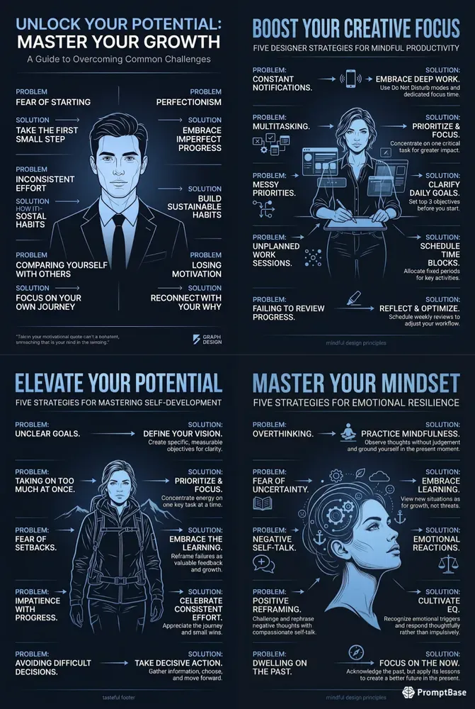 Problems Solutions Infographics