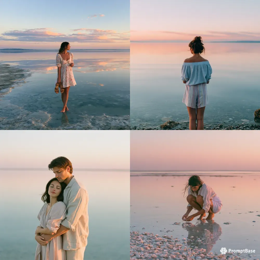 Sunrise Shoreline Serenity Photography