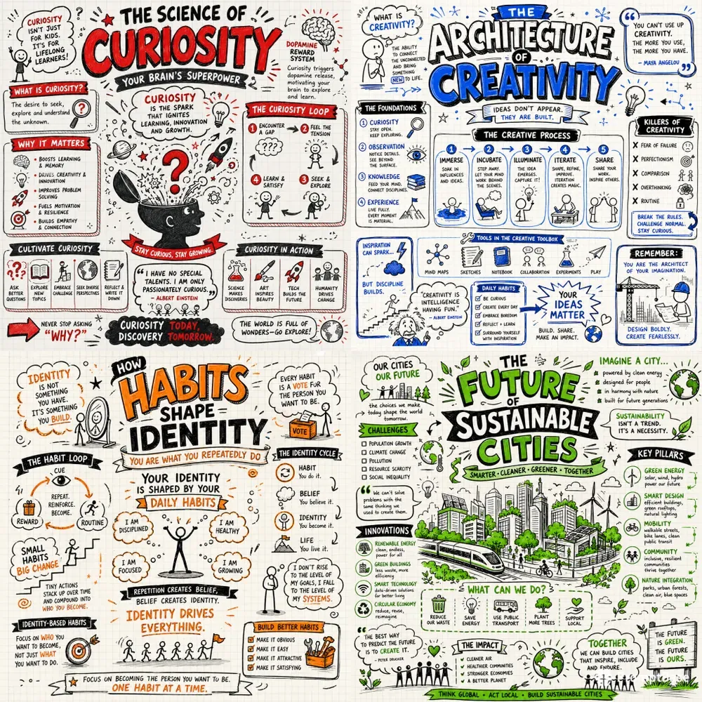 Visual Sketchnote Masterminds
