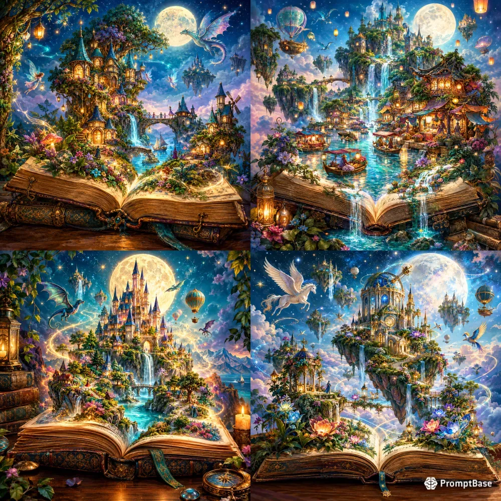 Enchanted Storybook Worlds