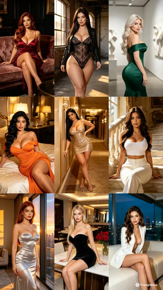 Glamorous Girls Portraits