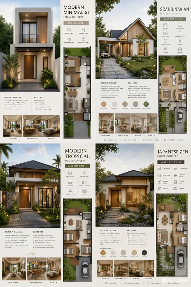 Residential House Concept Generator