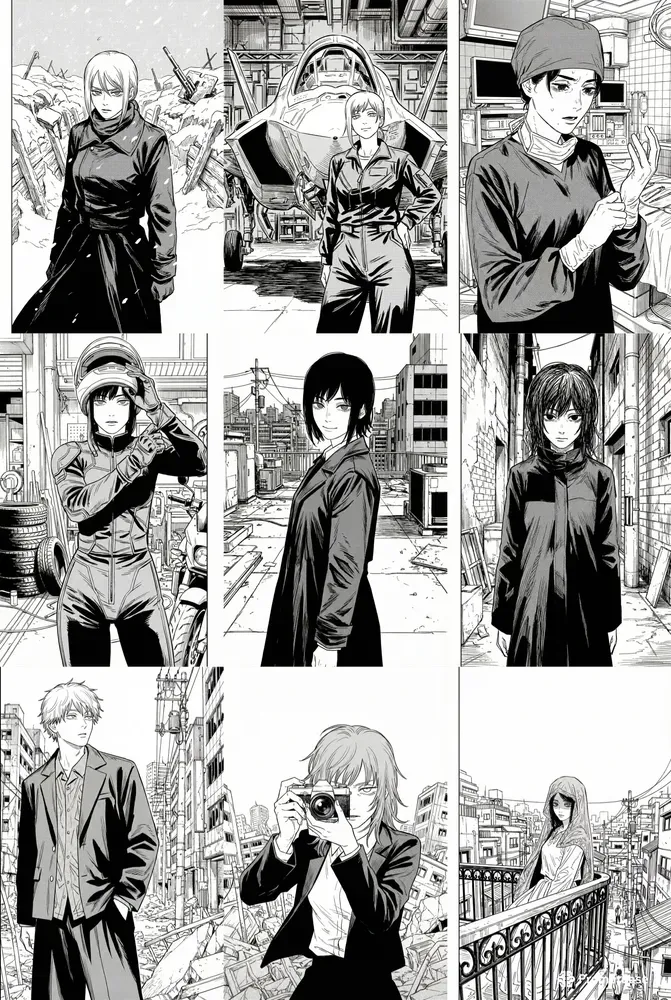 Tatsuki Fujimoto Style Csm Manga Art