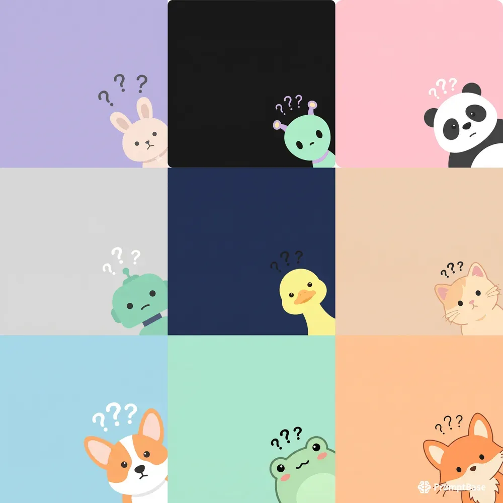 Confused Corner Character Templates