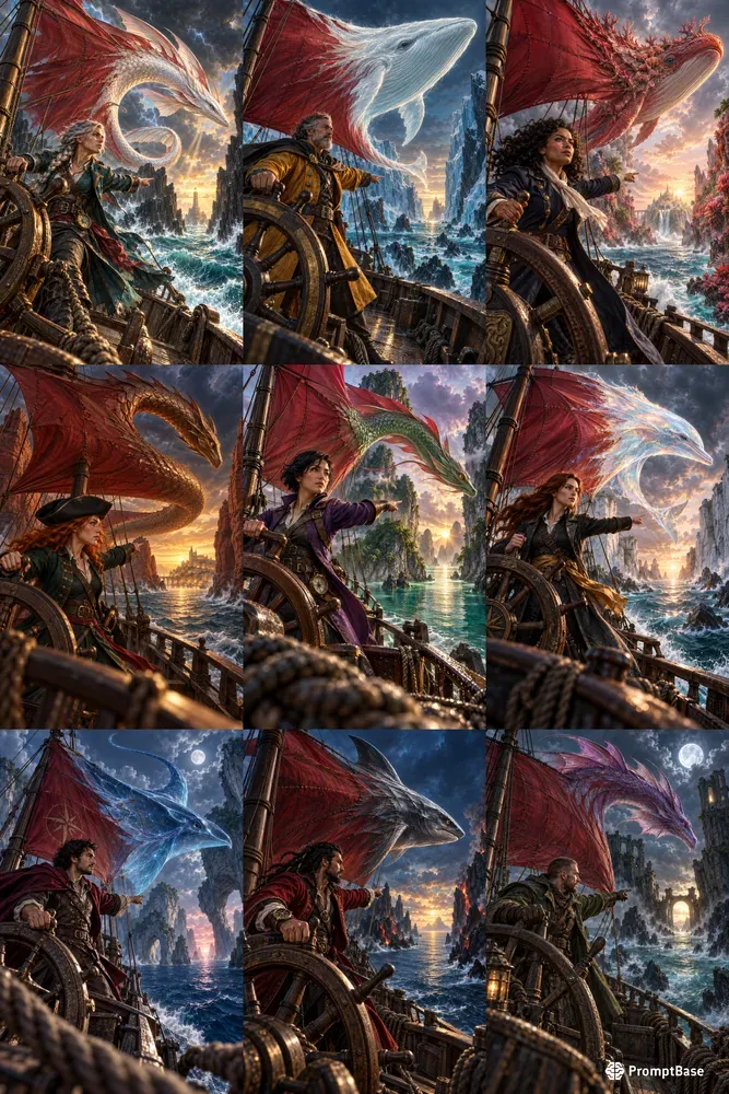 Mythic Voyage Story Art