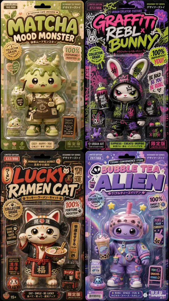 Designer Toy Pack Generator