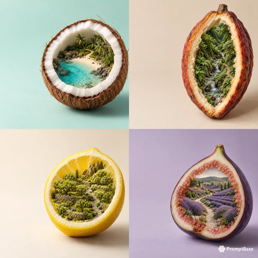 Cutaway Ingredient Worlds