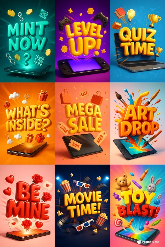 3D Exploding Text Effects Digital Flair