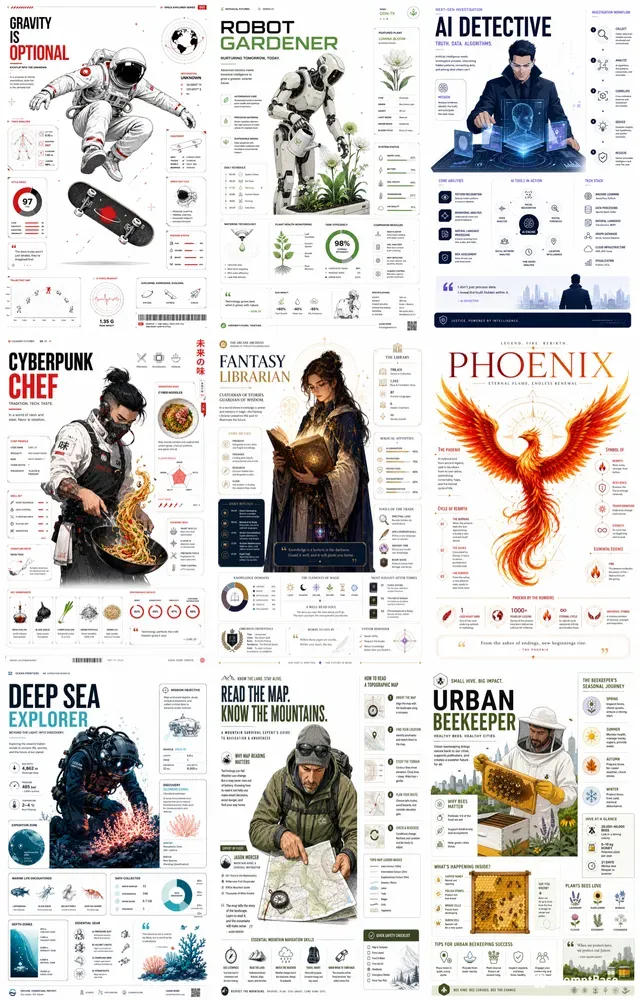 Modern Infographic Poster Generator