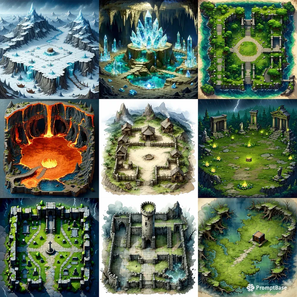 Dungeons And Dragons Battle Maps