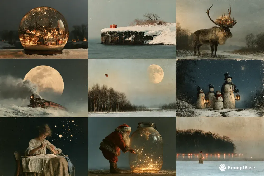 Dreamlike Christmas Fine Art Photography