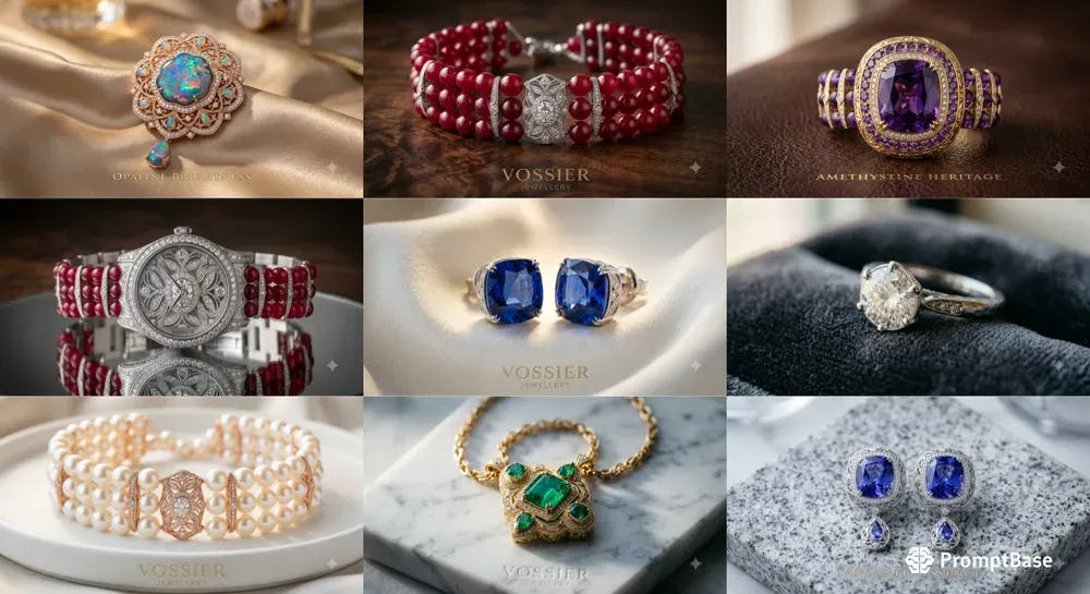 Luxury Editorial Jewelry Photography