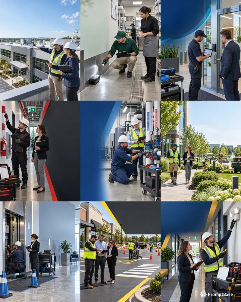 Commercial Facility Service Visuals