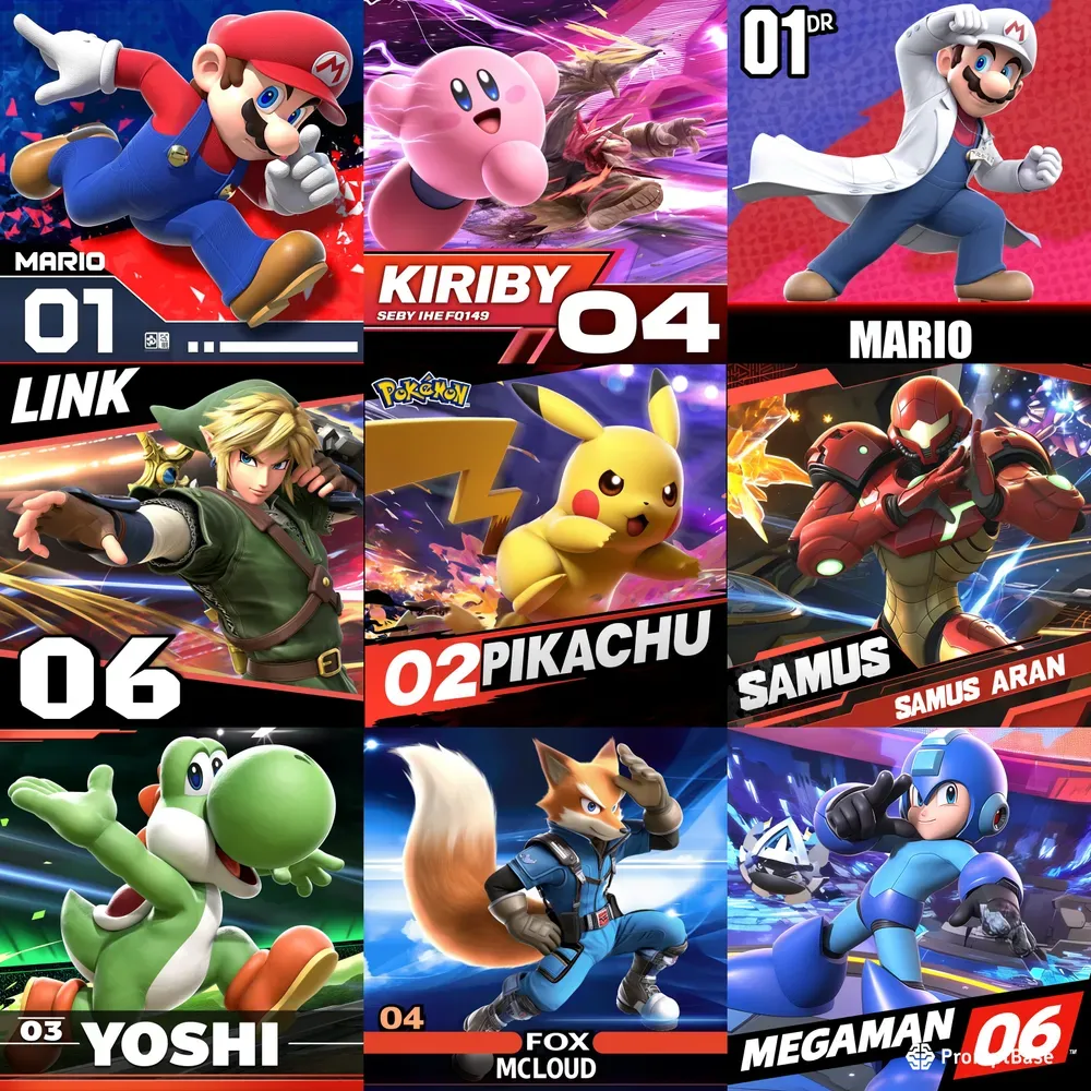 Super Smash Bros Characters