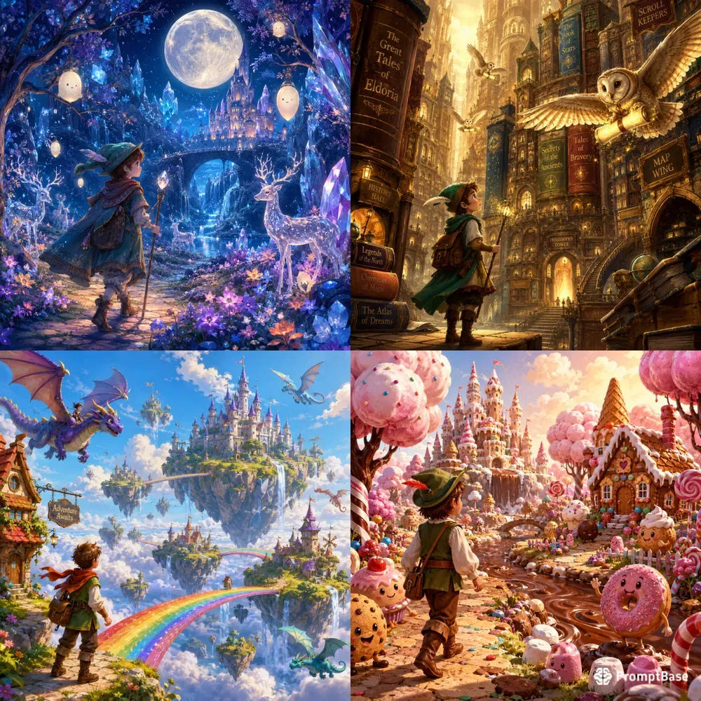 Whimsical Fairytale Journeys Magical