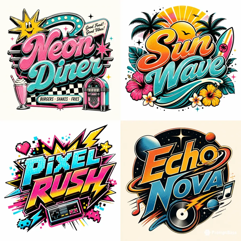 Retro Diner Identities