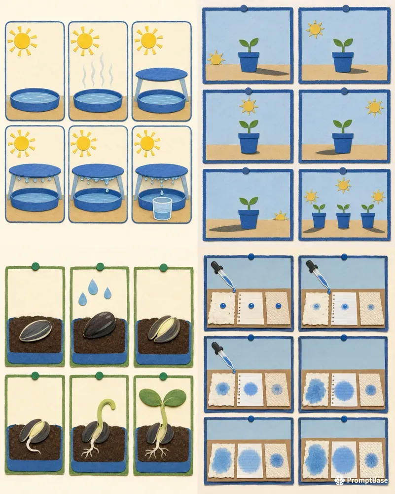 Science Process Picture Cards