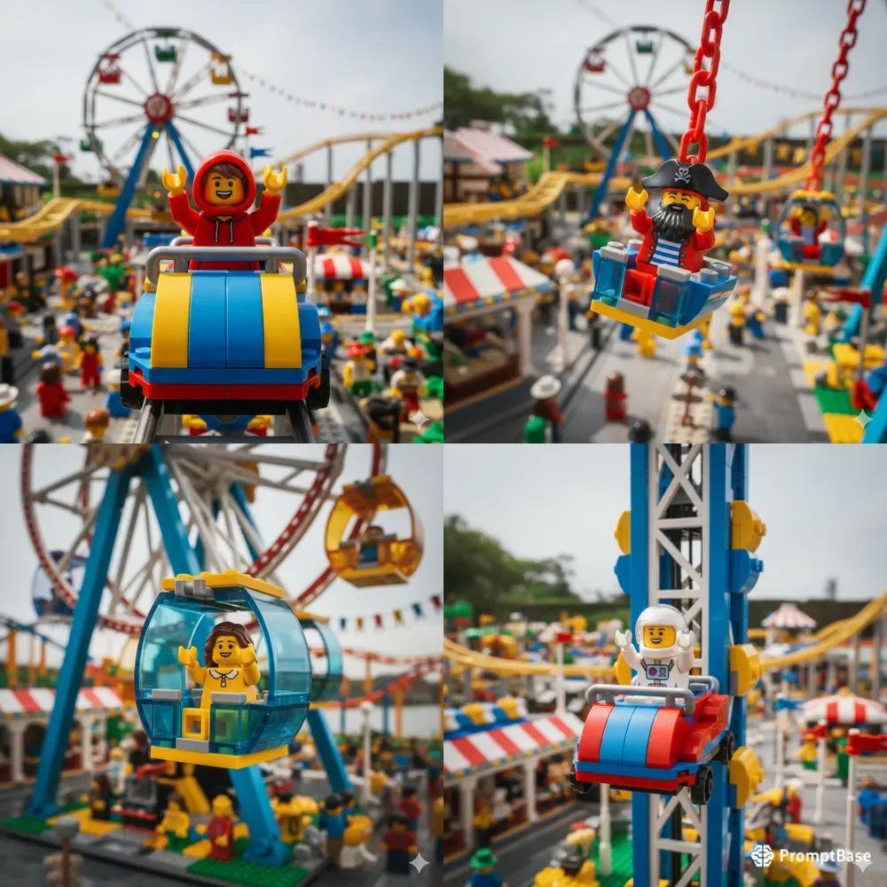 Lego Amusement Park Ride Sets