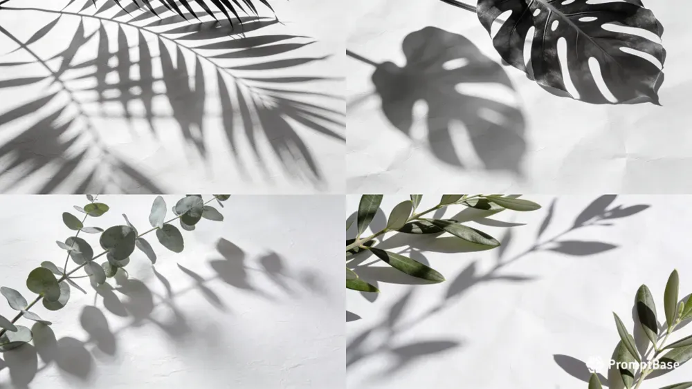 Botanical Shadow Light Overlay Generator