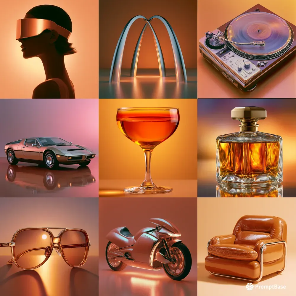 1970s Luxury Editorial Product Shots