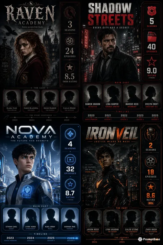 Infographic Show Poster Generator