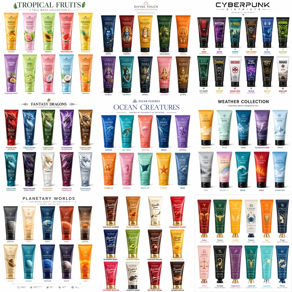 Collectible Product Tube Catalog Posters