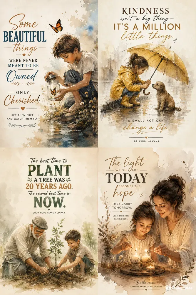 Inspirational Watercolor Faith Posters