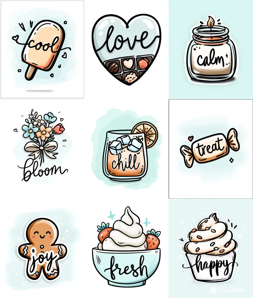 Cozy Watercolor Objects