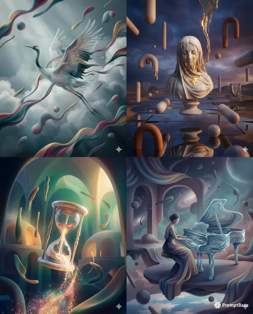 Premium Surreal Wall Art Digital Assets