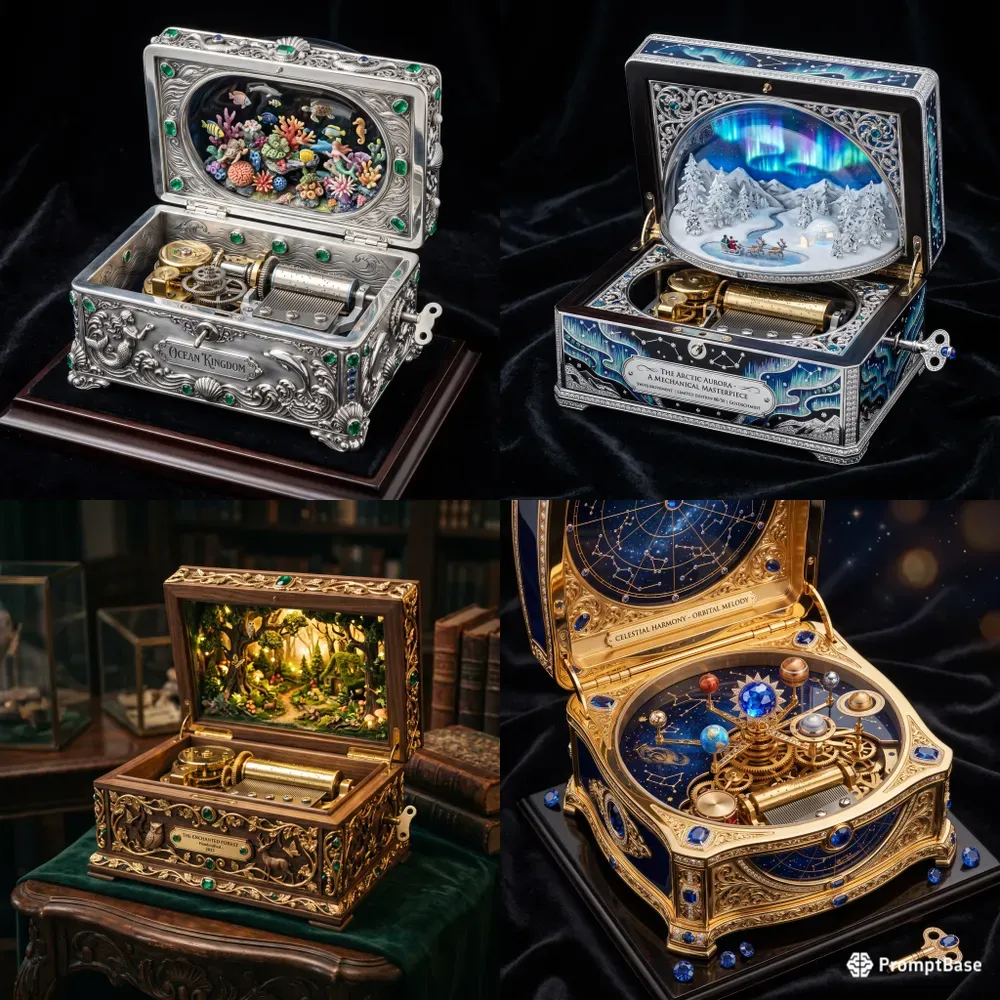 Luxury Mechanical Music Box Creators