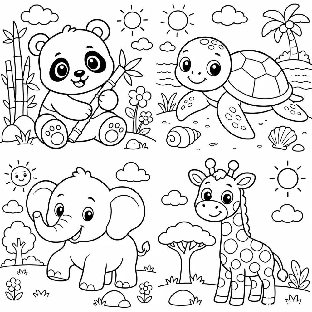 Toddler Giant Friends