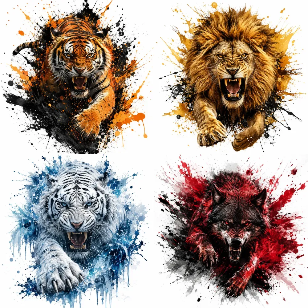 Wild Ink Predator Explosive Animals