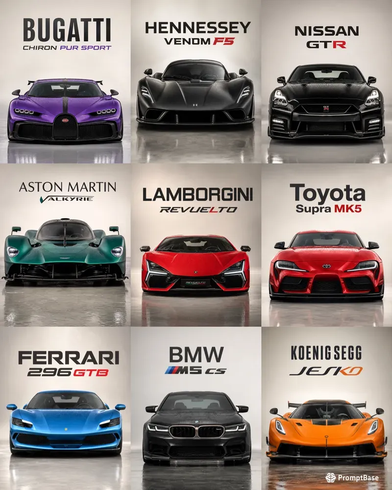 4k Sports Car Graphic Posters