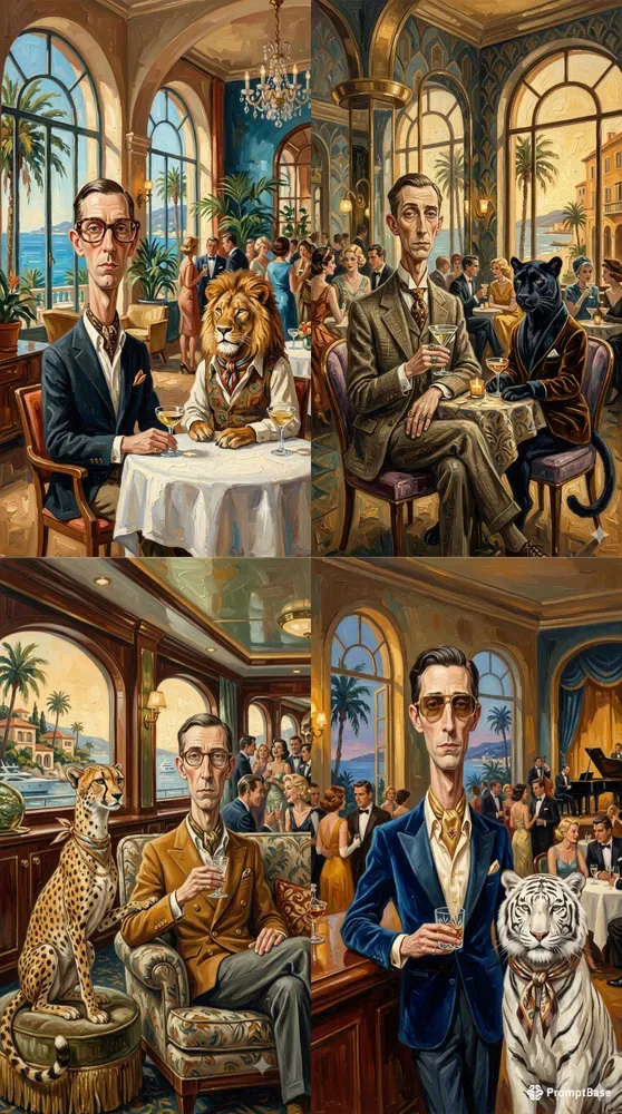 Surreal Riviera Portrait Painters