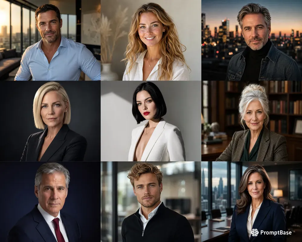 Cinematic Corporate Headshots