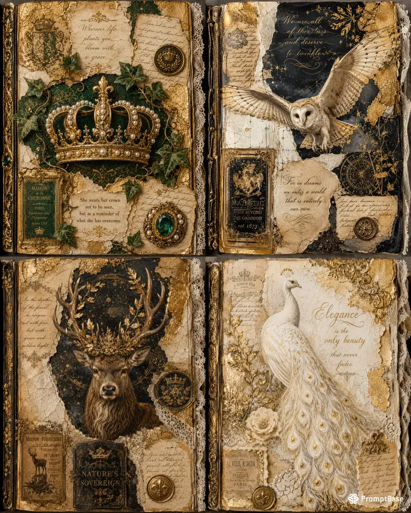 Golden Junk Journals