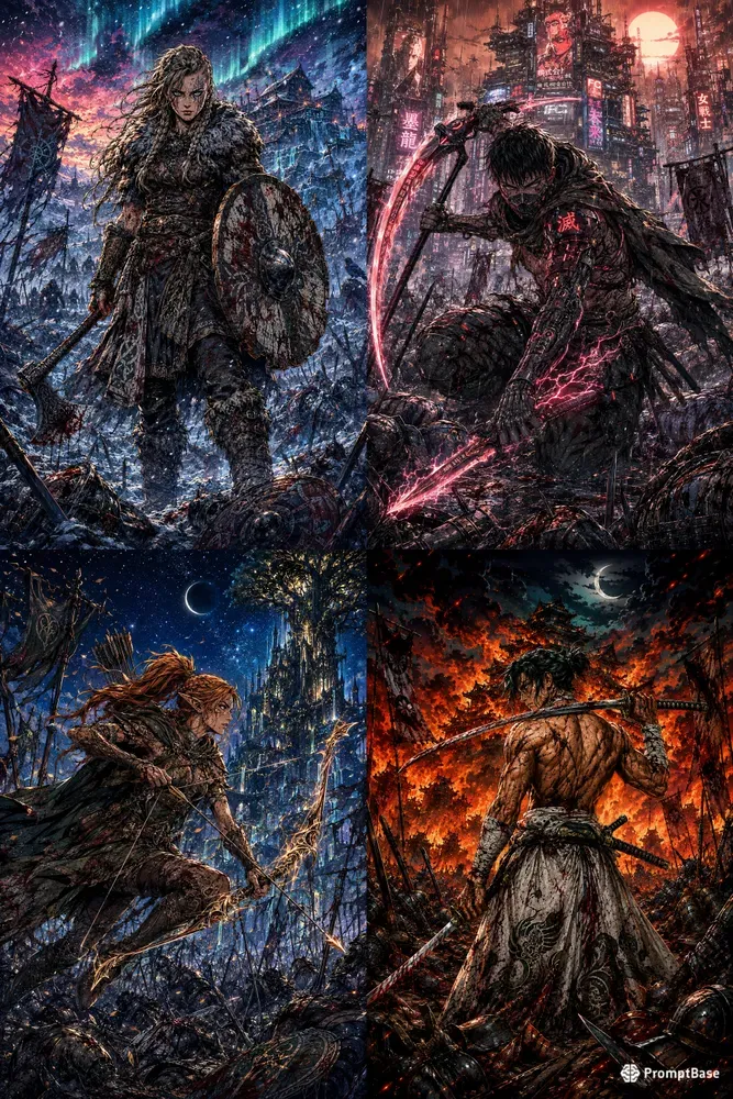 Dark Fantasy Anime Merch