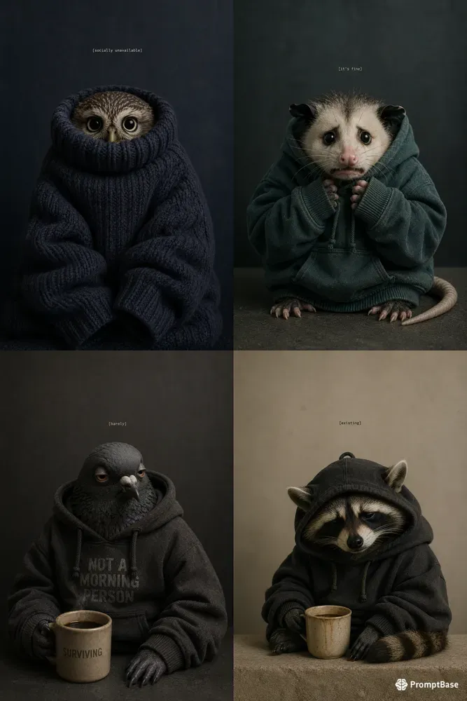 Memecore Animal Posters