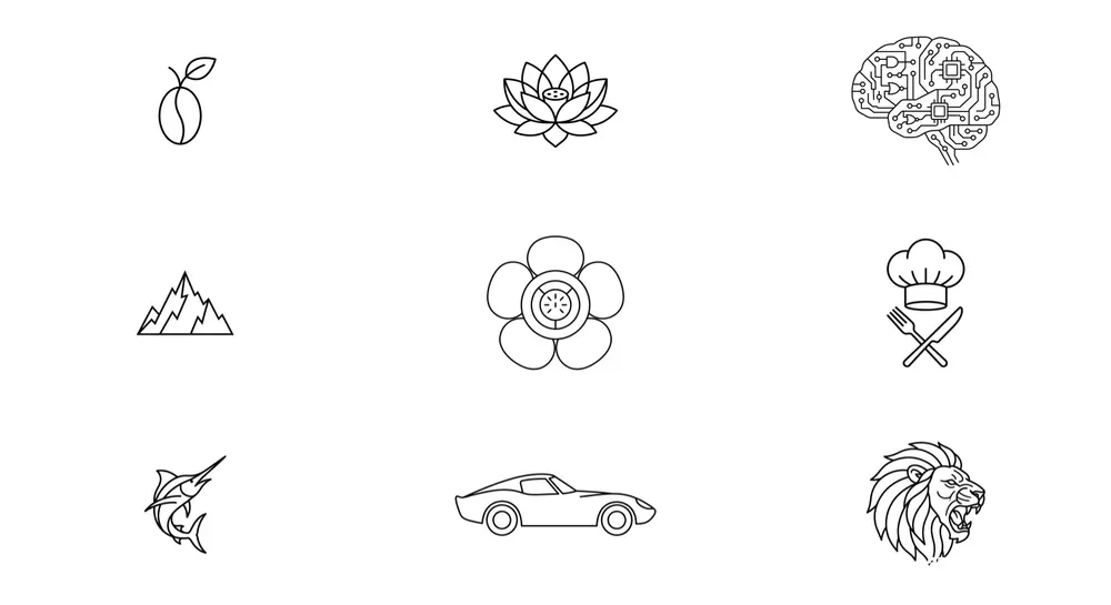 Minimalist Zeronoise Signature Logo Pros