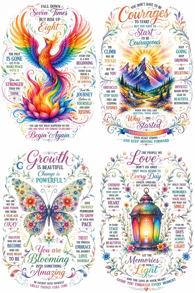 Rainbow Life Wisdom Art