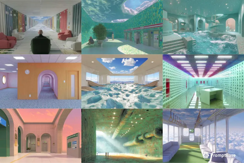 Backrooms Level Design Nostalgias