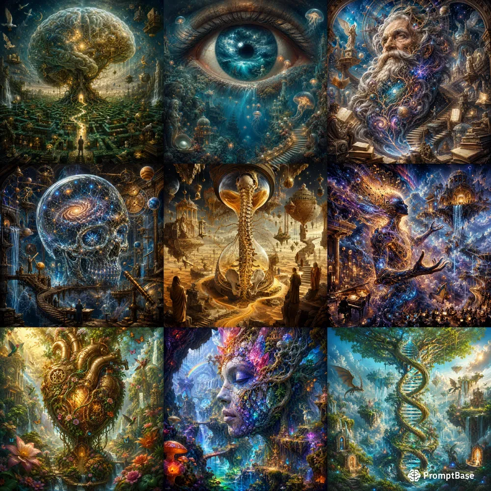 Surreal Mindscape Journeys