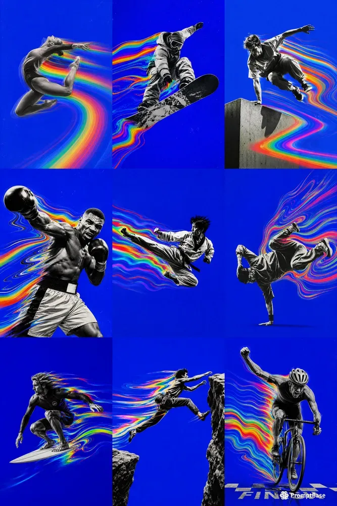 Chromatic Velocity Motion Art Packs