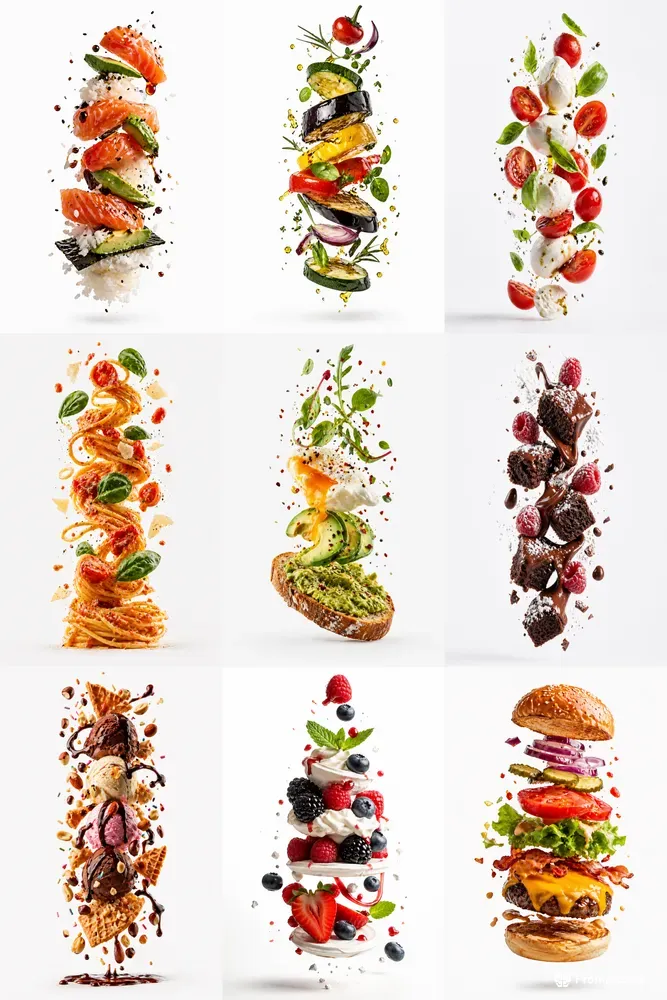 Food In The Air Professional Food Art