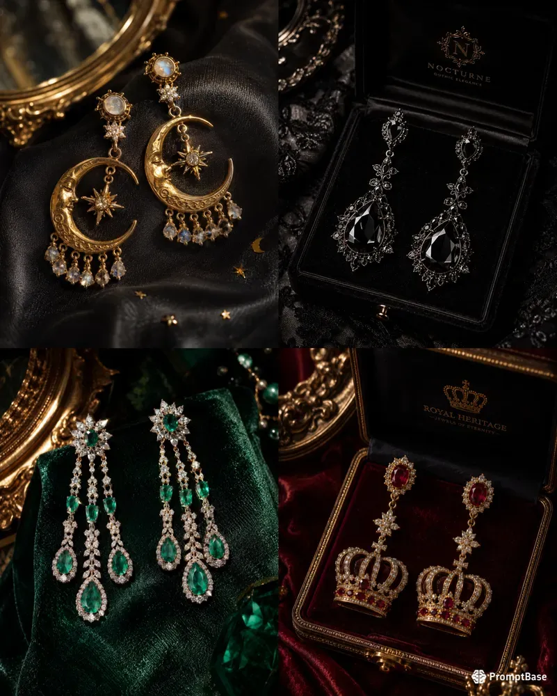 Dramatic Statement Earrings