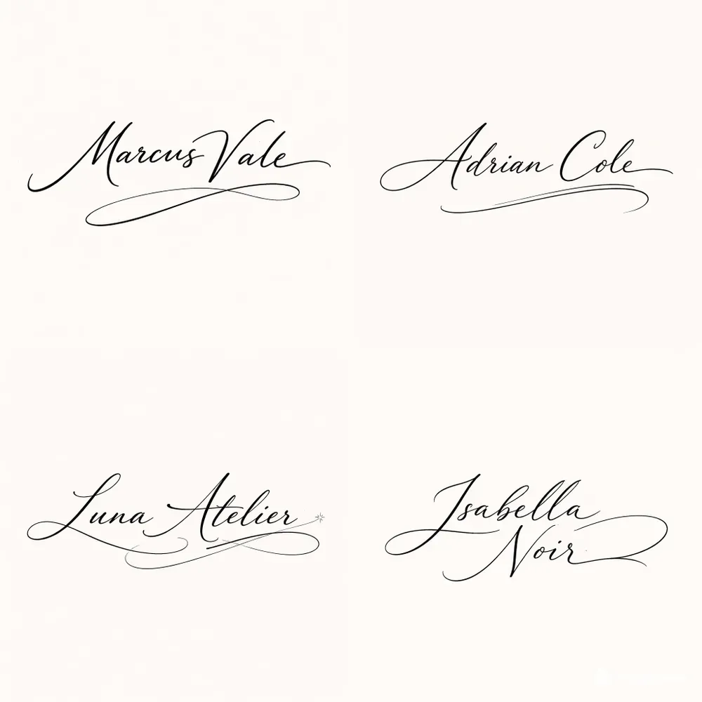 Handwritten Signature Logo Designers