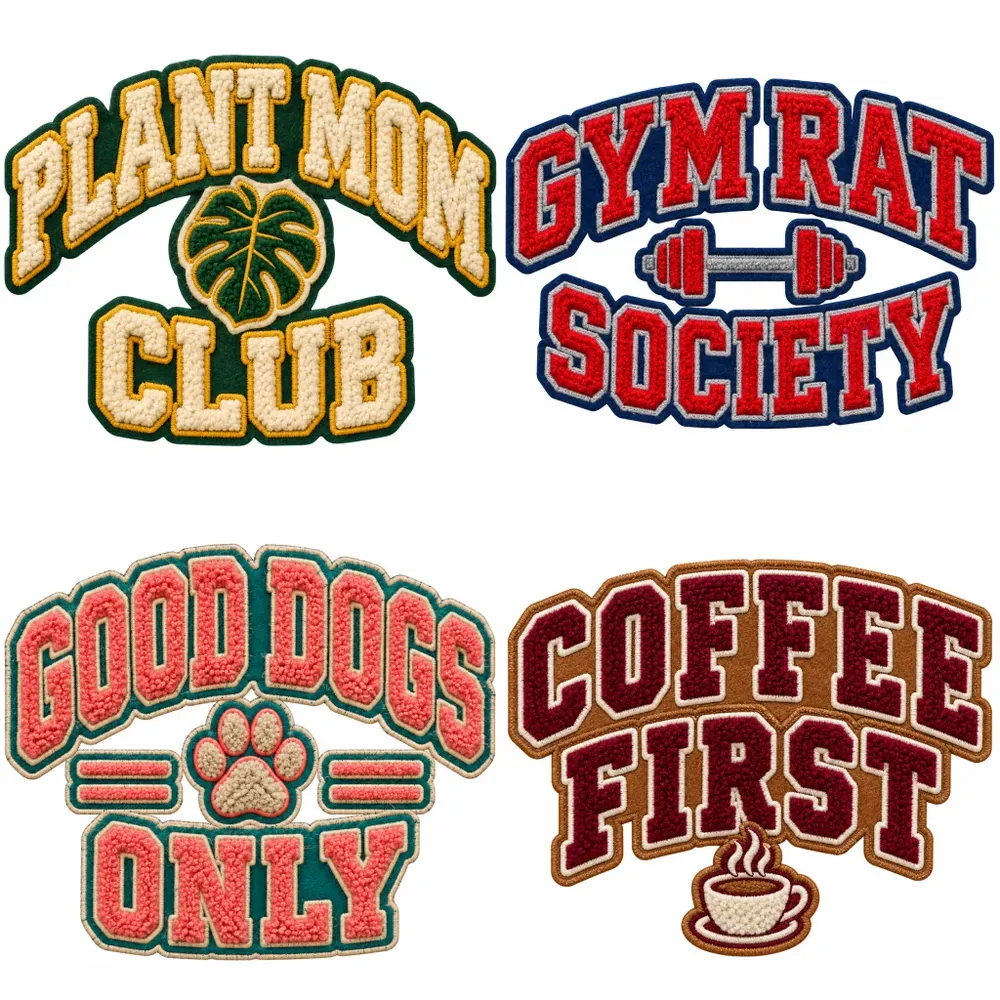 Varsity Chenille Patch Pod Designs