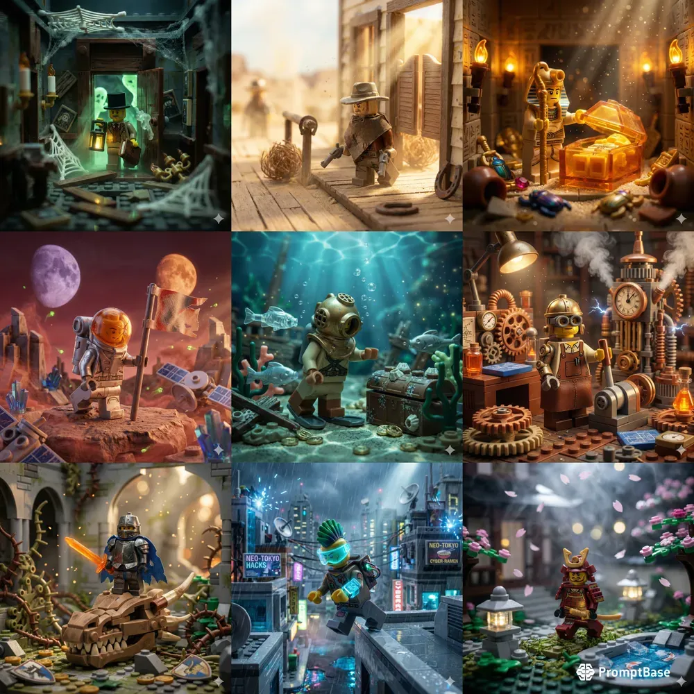 Cinematic Lego Minifigure Photography