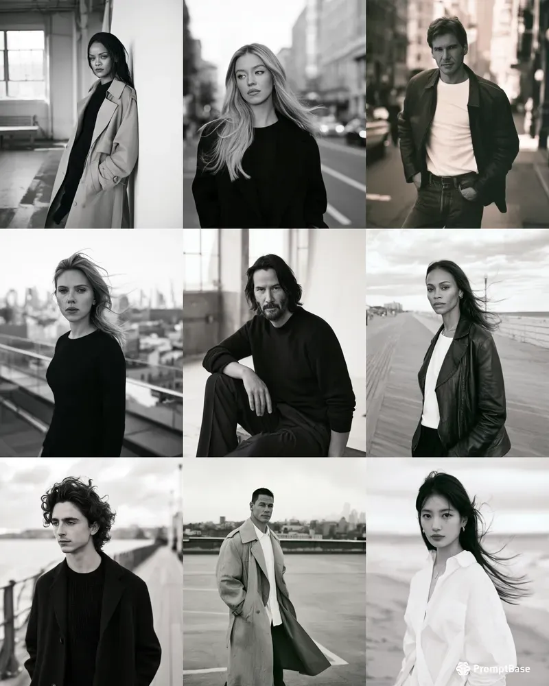Your Photos As Timeless Bw Fashion Icons