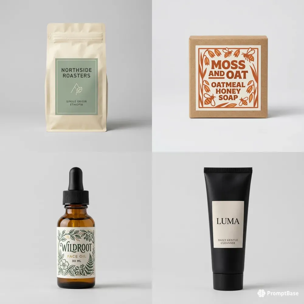 Product Packaging Label Generator